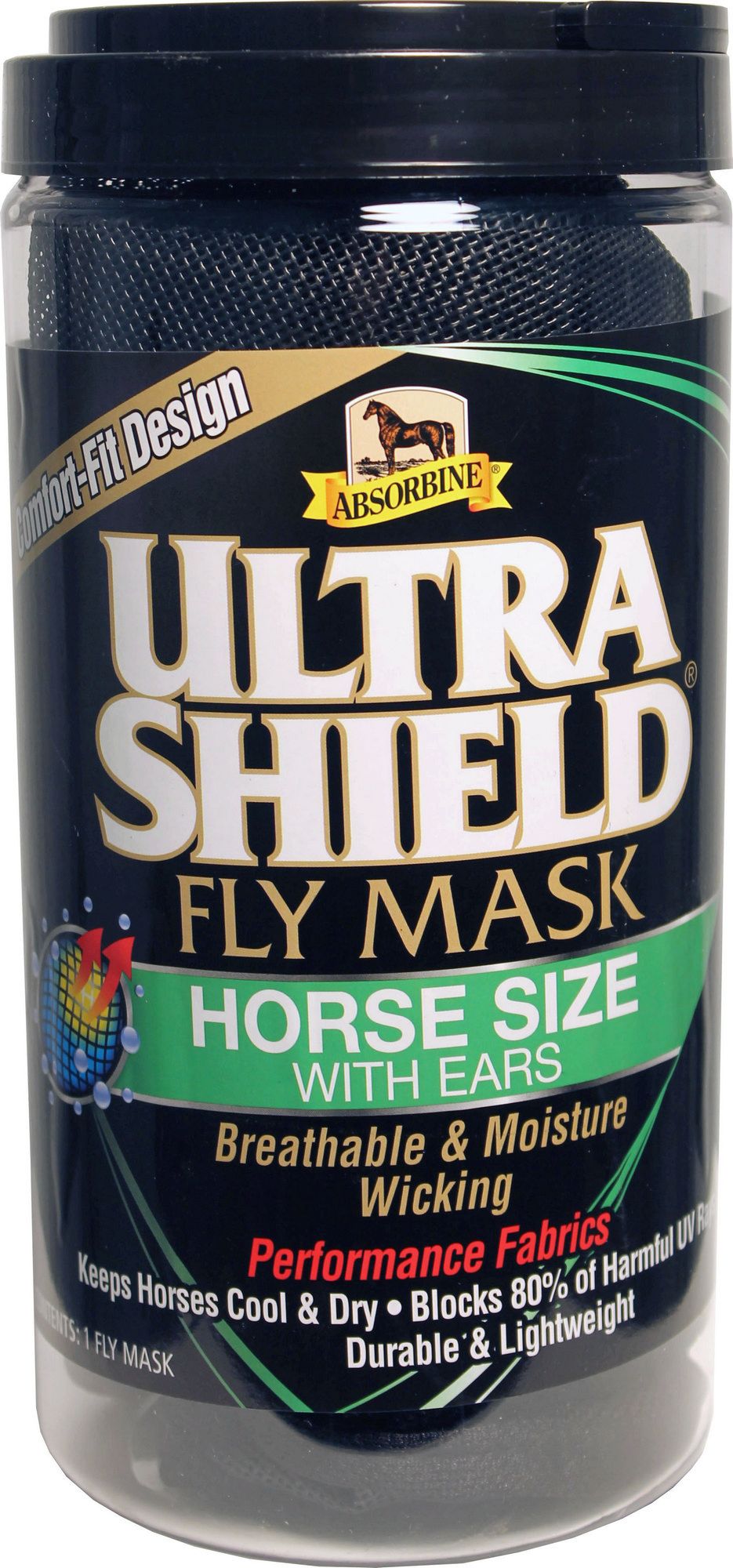 Absorbine Ultrashield Fly Mask With Ears