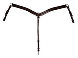 Reinsman Center Hand Tooled 1 3/4" Shaped Breast Collar