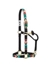 Weaver Leather Nylon Pattern Adjustable Horse Halter