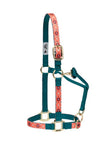 Weaver Leather Nylon Pattern Adjustable Horse Halter