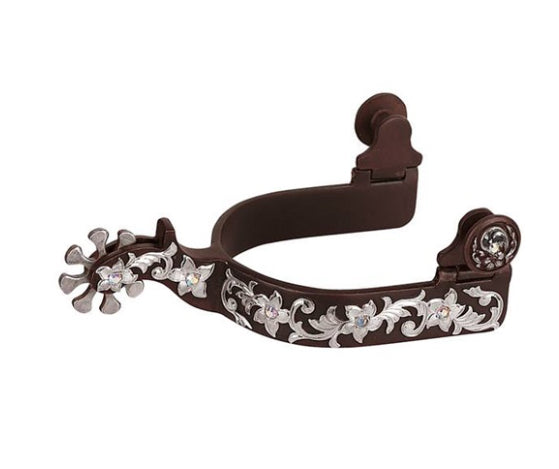 Ladies’ Weaver Show Spur with Hand-Engraved German Silver