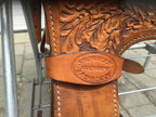 Used Showman Saddlery 16" Western Show Saddle