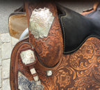 Used Showman Saddlery 16" Western Show Saddle