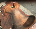 Used Phil Harris 15.5” Western Show Saddle