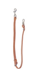 Tor Leather 5/8" Harness Leather Tie Down With Nickel Hardware