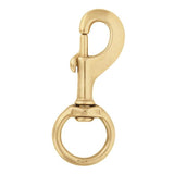 7/8" #225 Solid Brass Swivel Snap