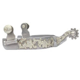 Professional’s Choice Floral Shank Spur- 10 pt. Rowel