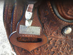 Used Phil Harris 15.5” Western Show Saddle