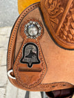 Used Reinsman Brian Bell-Bell Ranch 17” Western Reiner Saddle