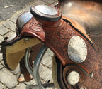 Used Phil Harris 15.5” Western Show Saddle