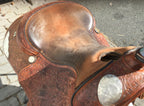 Used Phil Harris 15.5” Western Show Saddle