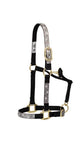 Weaver Leather Nylon Pattern Adjustable Horse Halter