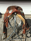 Used Phil Harris 15.5” Western Show Saddle