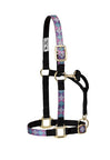 Weaver Leather Nylon Pattern Adjustable Horse Halter
