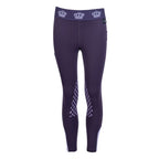 Kids HKM Lola Silicone Knee Patch Riding Leggings