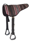 Mustang Sierra Herculon Bareback Pad with Stirrups