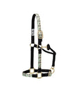 Weaver Leather Nylon Pattern Adjustable Horse Halter