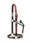 Weaver Leather Nylon Pattern Adjustable Horse Halter