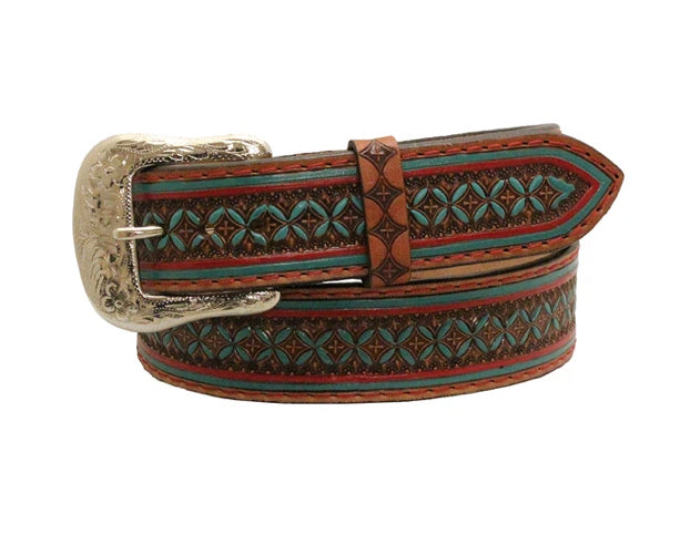 Ranger Belt Co. Tooled Hand Painted Belt