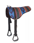 Mustang Sierra Herculon Bareback Pad with Stirrups
