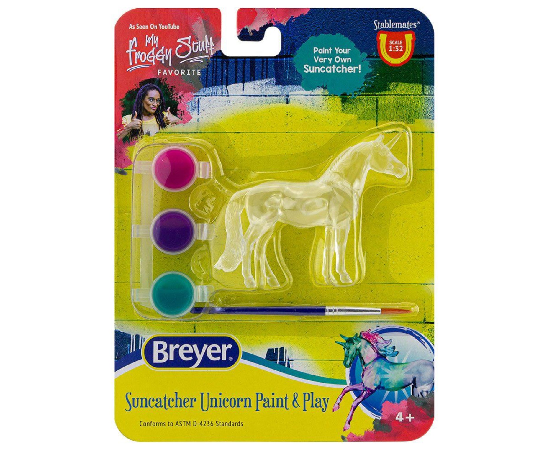 Breyer Suncatcher Unicorn Paint & Play