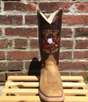 Men's Rockin Leather Right To Bear Arms Boot