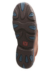 Men’s Twisted X Driving Mocs D Toe Brown / Blue - MDM0030