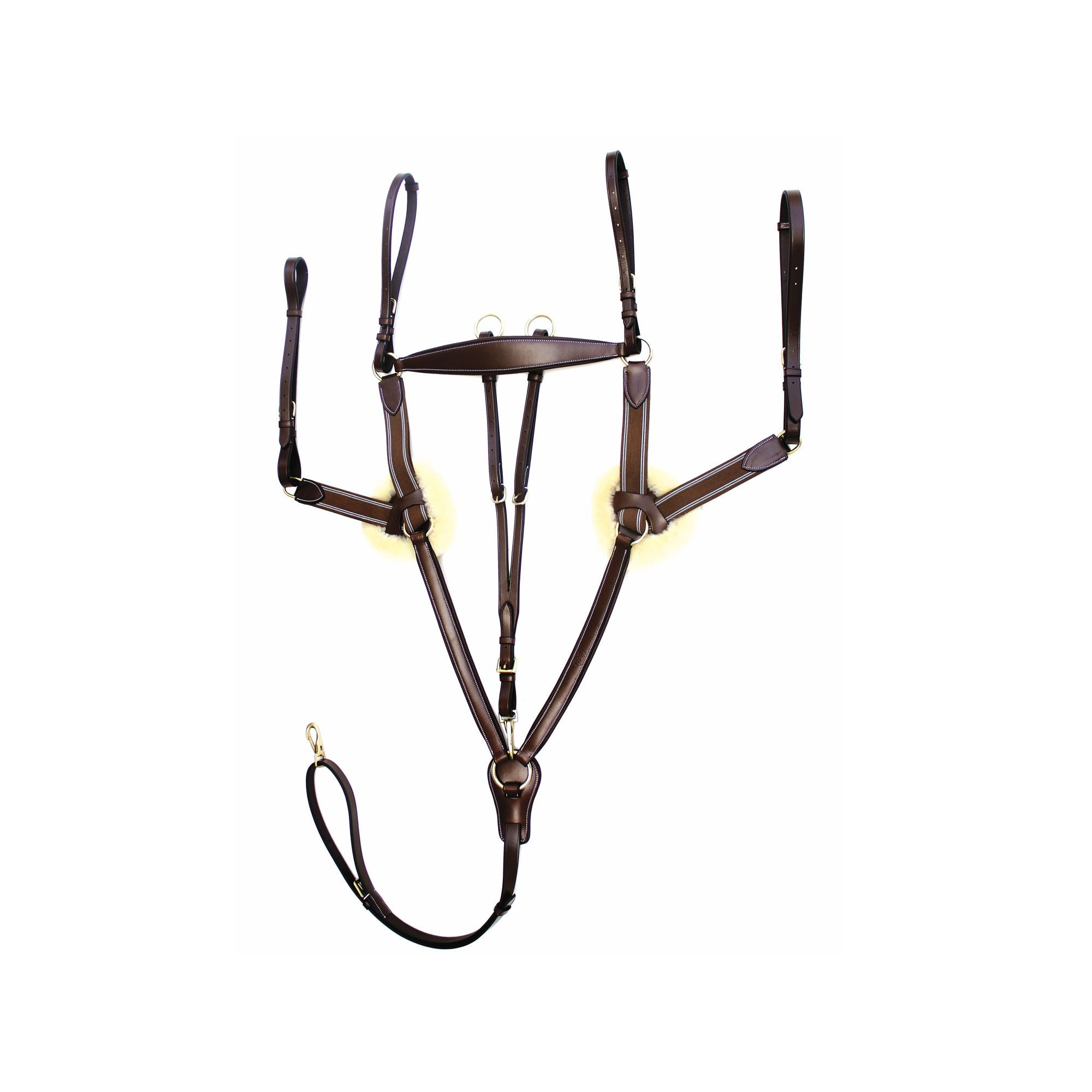 HDR Pro 5 Point Elastic Breastplate W/ Running Attach