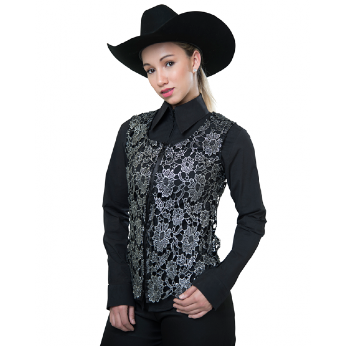 Ladies' RHC Equestrian 2-Tone Mettalica Vest