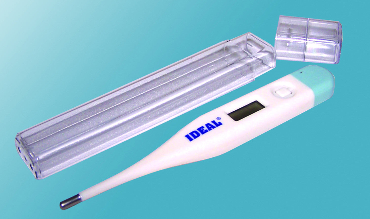 Eco-Fast Digital Thermometer With Hard Plastic Case