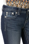 Miss Me Shine On Wings Skinny Jeans
