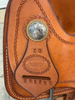 Used Billy Cook, Greenville, TX 20” Western Roper Saddle