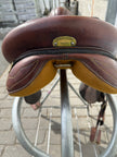 Used Excelsior 17" Australian Saddle - Durango Poley