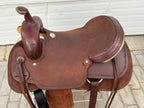 Used Billy Cook, Greenville TX, 17” Western Ranch Saddle