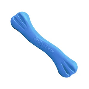 Jolly Pets Bone Dog Toy- Blue Medium