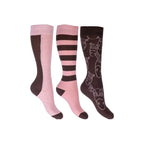 Kids HKM Houston Riding Socks- Set of 3