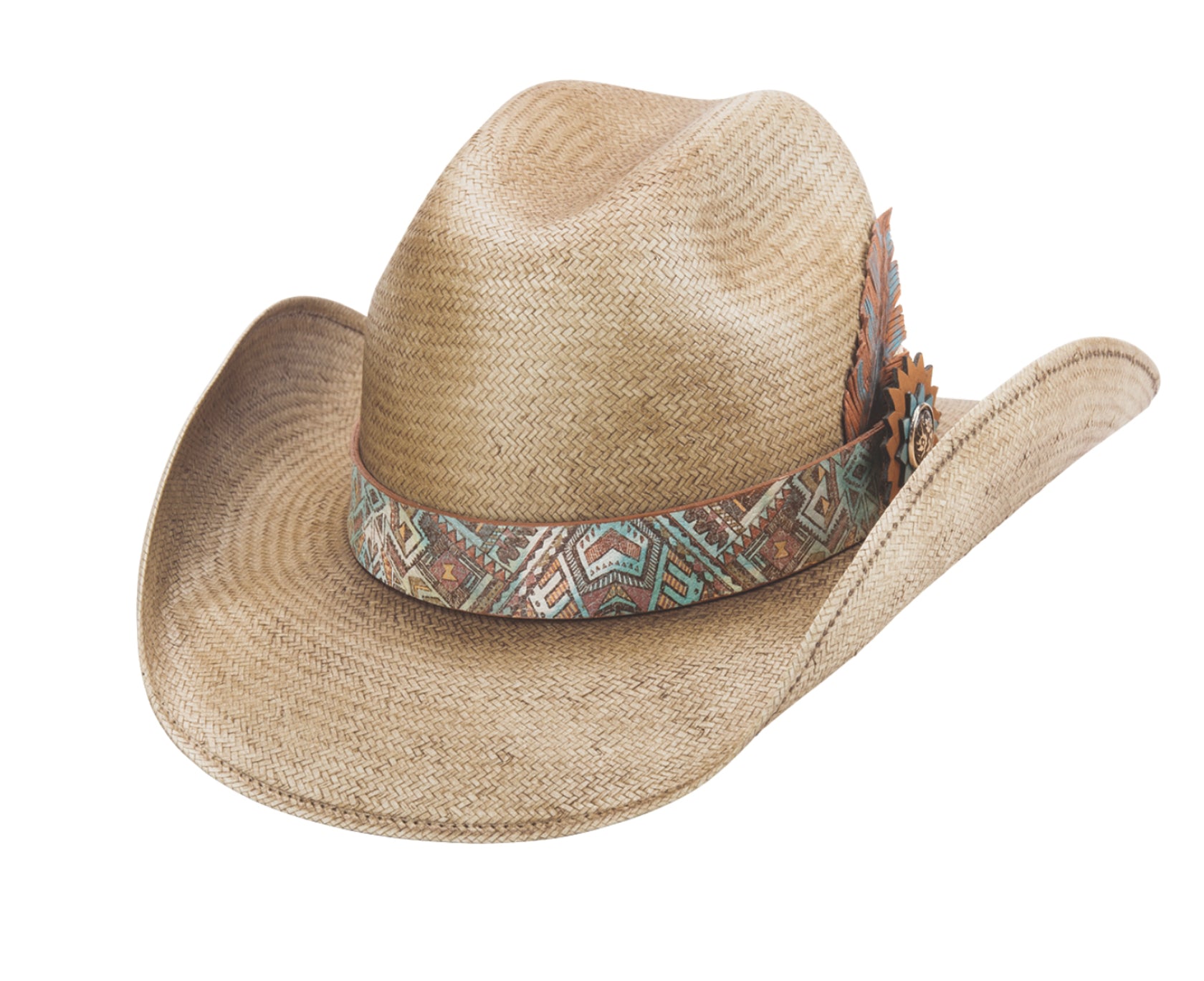 Bullhide Southwest Love Straw Hat