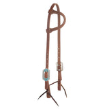 Weaver ProTack® Headstall with Designer Turquoise Flower Hardware