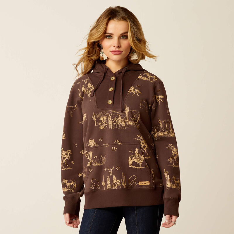 Women's Ariat Ranchin Hoodie