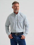 Men's Wrangler George Strait Long Sleeve Button Down One Pocket Shirt
