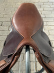 Used HDR All Purpose 17.5" English Saddle with Adjustable Gullet