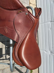 Used Rodrigo Pessoa Gen X Natural 17” XCH MF Close Contact English Saddle