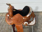 Used Circle Y Sweethome, TX Equitation 13.5” Western Show Saddle with Matching Headstall