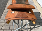 Used Reinsman Saddlery Western Roughout Trainer Saddle