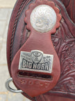 Used Big Horn Haflinger 17" Western Trail Saddle