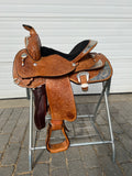 Used Circle Y Sweethome, TX Equitation 13.5” Western Show Saddle with Matching Headstall