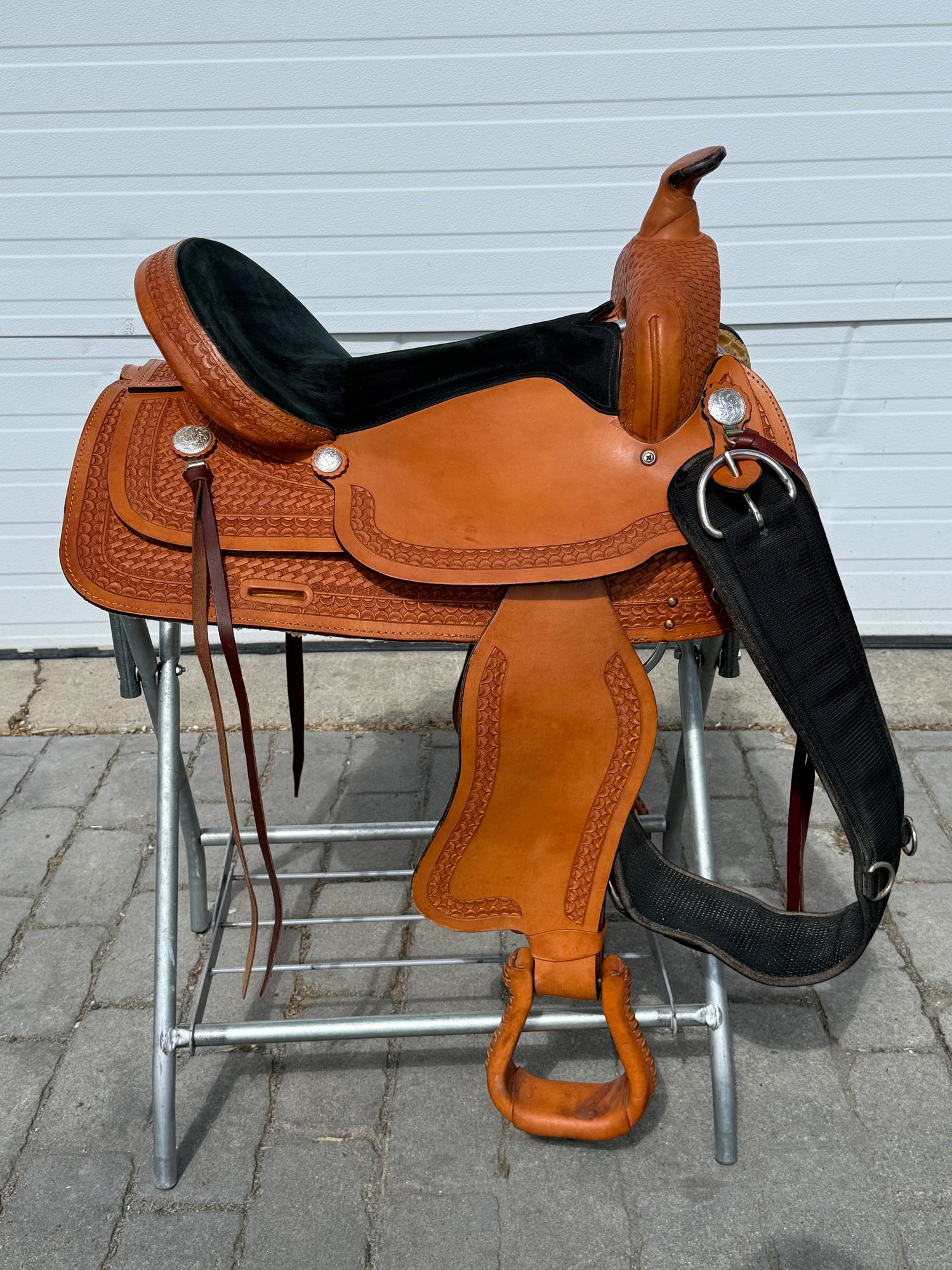 Used Nash #3090 Western Trail 17” Saddle