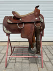 Used Alamo 13” Western Show Saddle