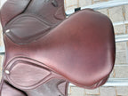 Used Royal Highness Merida Kids 15” Close Contact English Saddle with Adjustable Gullet System
