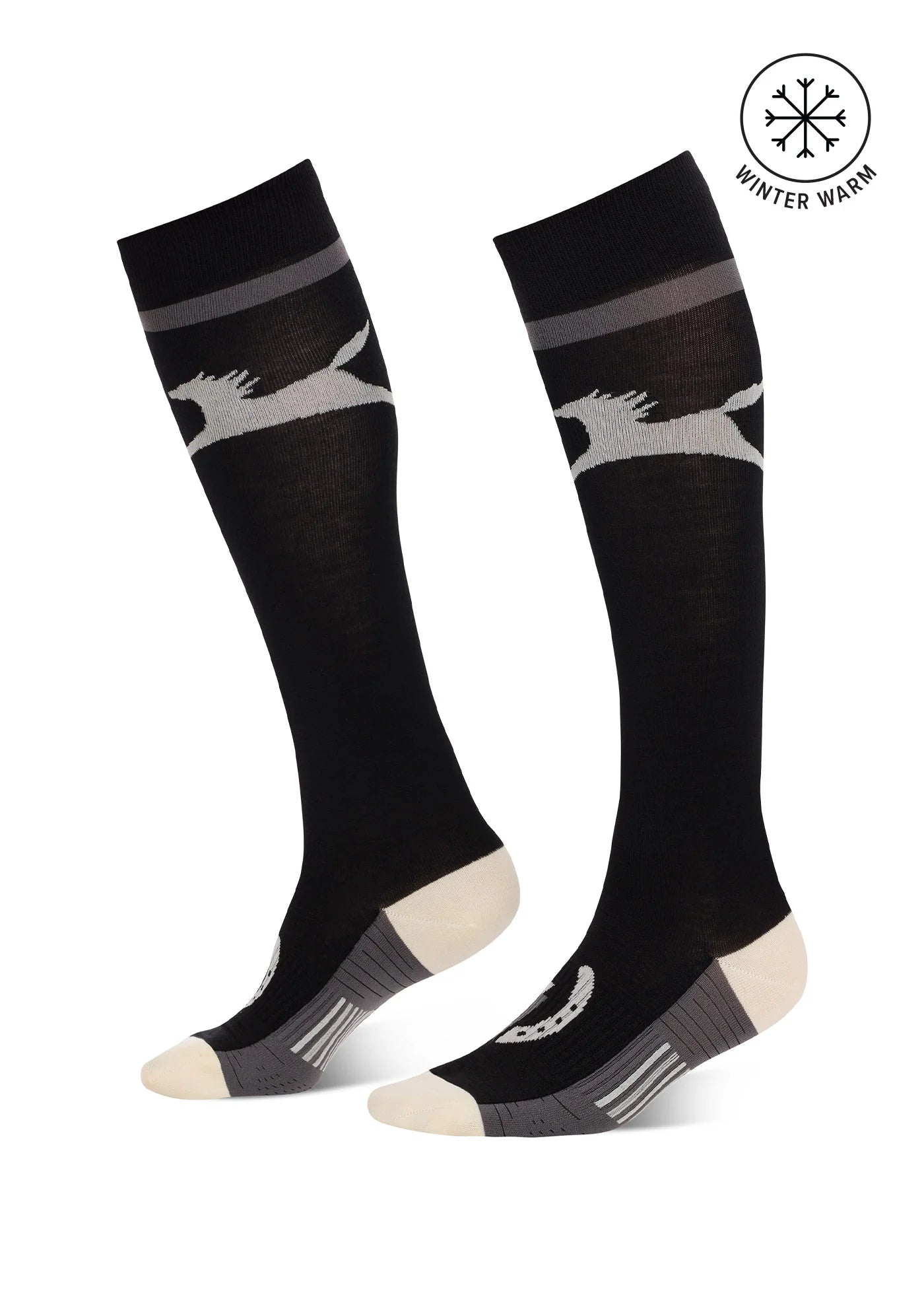 Women's Kerrits Flying Horse Wool Knee-Hi Riding Socks